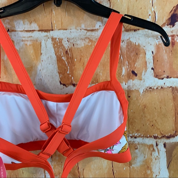 Square Neck Bralette Red Bikini Top - Xhilaration - Picture 13 of 13